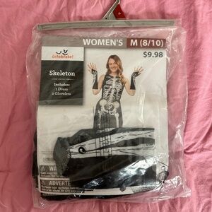 NWT Skeleton Costume Size M